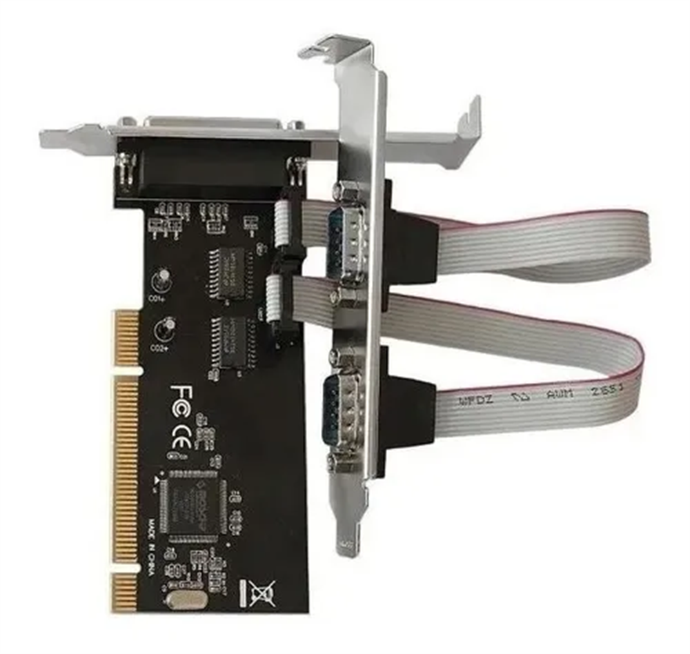Placa Multi Serial PLACA CONTROLADORA MULTISERIAL PCI C/ 2 SERIAL/1 PARALELO DEX (DP-06 ...