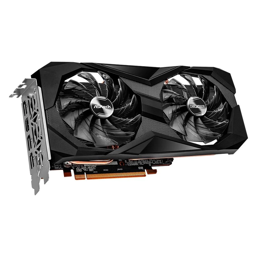 PLACA DE VIDEO AMD RADEON RX 6600 8GB GDDR6 128BITS ASROCK CHALLENGER ...